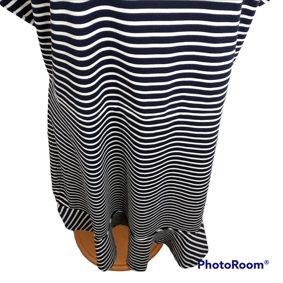 Draper James Striped Dress Nassau Navy Multi Size XL - Picture 5 of 12
